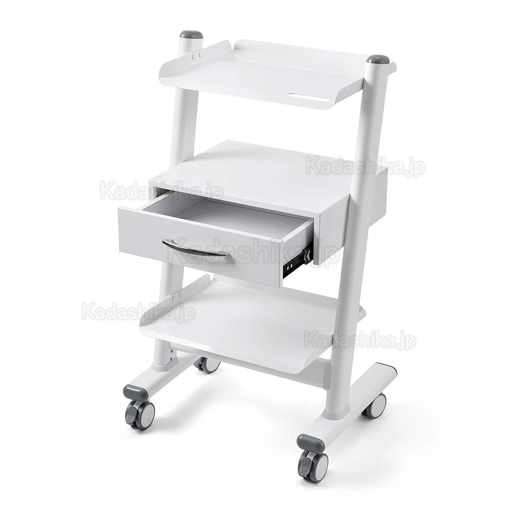 Dentech T3-4 モバイル歯科用トロリーカート（収納キャビネット付き）